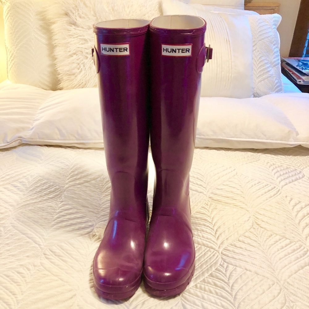 Hunter Boots 👢Tall Size 8